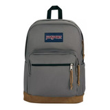 Mochila Jansport Escolar Laptop Right Pack Color Gris