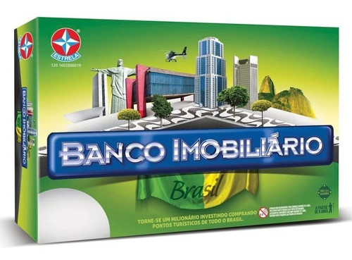 Jogo Banco Imobiliário Brasil - Estrela