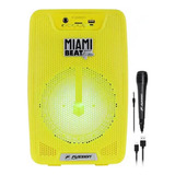 Bafle Amplificado 6.5 Fussion Tws Bluetooth Colores Color Amarillo