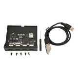 Painel Frontal Pcie Para Usb 3.0 Pc 4 Portas Pcie Usb De 5 G