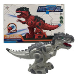 Dinosaurio T-rex Triceraptos C/luz Movimiento Y Sonido 3359