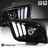 Par Faro Negro Led Ford Mustang Gt 2006 4.6l