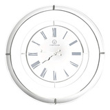 Timetrace Moderno Reloj De Pared Con Espejo, Reloj Redondo, 