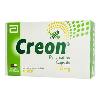 Creon Cápsulas 150 Mg, 50 Cápsulas | Meses sin interés