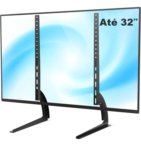 Suporte Universal Base Pé Para Tv Monitores Samsung LG Aoc 