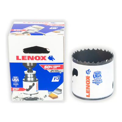 Broca Sierra Bimetálica Cortacirculos Lenox 2 3\u002F4 Pulgadas | Envío gratis