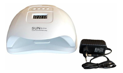 Cabine Sun X Plus Led Uv 120w Hibrida Acrigel Unha Gel Biv.