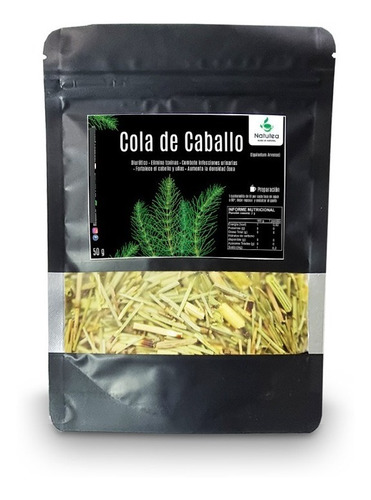 Cola De Caballo Hierba Seca 100% Natural 50 G