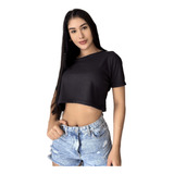 Croptop Oversize Para Sublimar Bluson Ancho Dama Deportivo