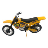 Moto Infantil Brinquedo Pneu Borracha Realista Coleção Cross