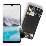 Tela Touch Display Lcd Para A30s A307 A307gt Amoled Com Aro