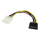 Cable Adaptador Alimentacion 15cm Lp4 A Sata 15 Pines