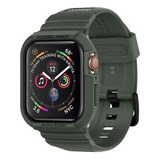 Case + Pulseira Spigen Rugged Pro 44mm Apple Watch Green