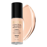 Conceal+perfect2-in-1 Foundation+concealer 00aa Ivory