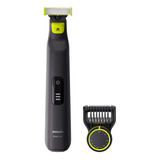 Philips Oneblade Pro Peine Preciso 12 Longitudes Qp6530/15 Color Gris Oscuro