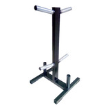 Soporte Rack Para Discos De Pesa Y Barras De 1 Pulgada