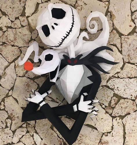 Jack Skellington Papercraft