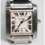Reloj Cartier Tank  Francaise Acero Ref. 2302 Hombre