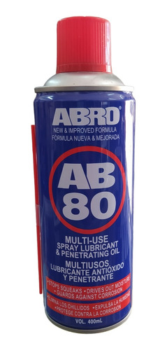 Anti Corrosivo Lubricante Multi Uso Ab80 (wd40) 400ml - Abro