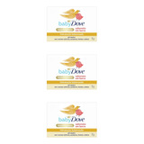 Kit C/03 Dove Baby Hidratação Balanceada Sabonete 75g