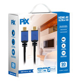 Cabo Hdmi Versão 2.0 Premium 4k Hdr 19 Pinos 26awg 20 Metros