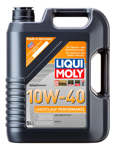 Performance Aceite Semisintético Alto Rendimiento Liqui Moly