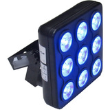 Spot Led Proton Flat Remoto Dmx 9led 8w 4en1+ Cable Canon Pr