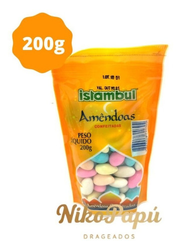 Amêndoas Confeitadas 200g - Istambul 