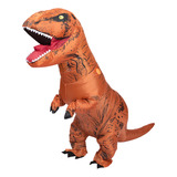 Disfraz Inflable De Dinosaurio T-rex Para Adultos