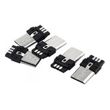 Lote - 50 Pçs. Conector Micro Usb Macho - V8 Sem Capa