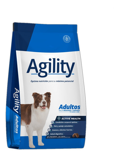 Alimento Agility Para Perro Adulto 20kg
