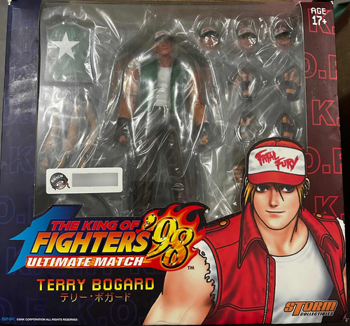 Figura Terry Bogard The King Of Fighters 98, Exclusiva Cómic