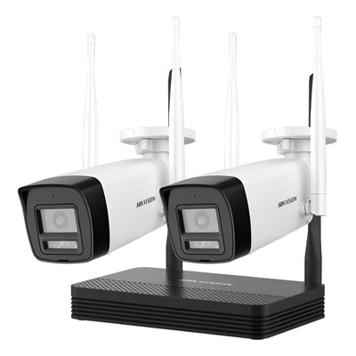 Hikvision Easy Link Wi-fi Kit Nvs + 2 Camaras Bullet 2mp | Envío gratis