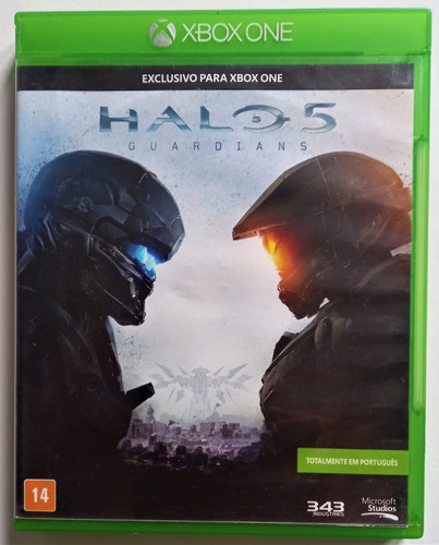 Jogo Halo 5 Guardians Original Xbox One Midia Fisica Cd.
