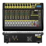 Consola Mezcladora Potenciada Skp Vz-100 Ii 250 Watts 4 Ohms