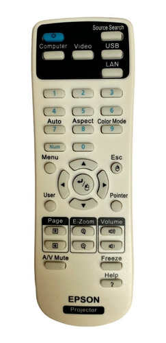 Control Remoto Para Proyector Epson Series Powerlite S S18+