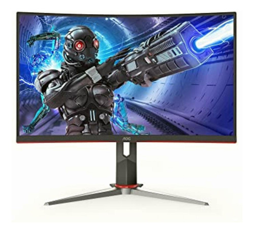 Aoc - Monitor Gamer Curvo De 27