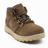 Botin Infantil Natgeo Cuero Wnat01-40  | Cafe |