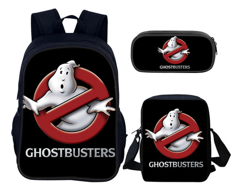 Bolsa De Três Peças Com Design Transbor Ghostbusters