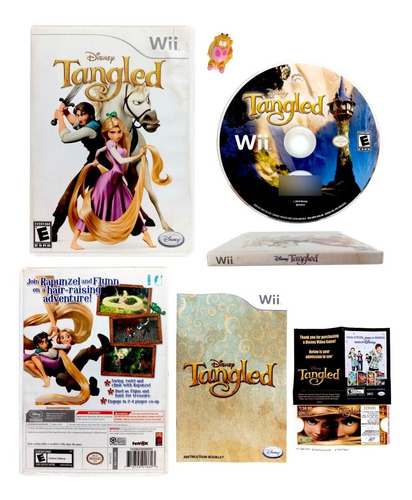 Disney Tangled Nintendo Wii En Español