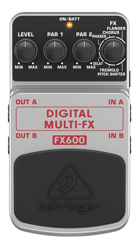 Pedal Multiefectos Digital Estéreo Behringer Fx600 - Envios