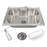 Cuba Gourmet Cozinha Aço Inox 201 Com Acessórios 60x42cm