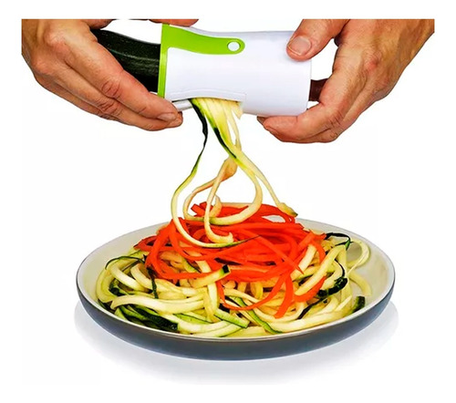 Cortador Rallador En Espiral De Verduras 3 En 1 Spiralizer 