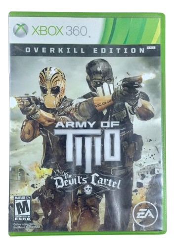 Army Of Two: The Devil's Cartel Juego Original Xbox 360