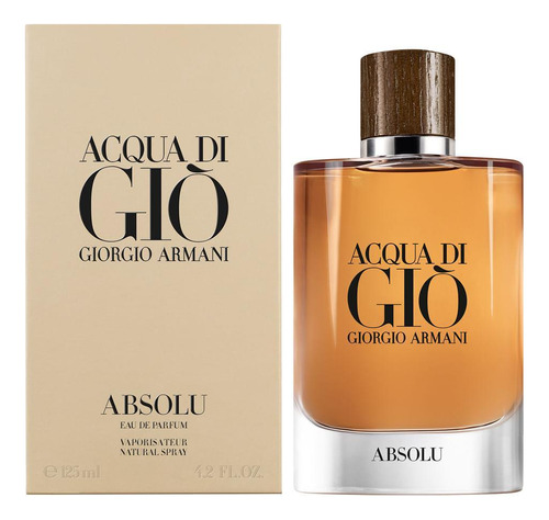 Perfume Para Hombre Acqua Di Gi Absolu Giorgio Armani 125 Ml