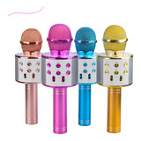 Microfoen Infantil Bluetooth Karaoke Som Alto Qualidade Plus Cor Colorido Sortido