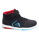 Zapatillas Kappa Logo Kary Md Ev Kids Black/azure 3165