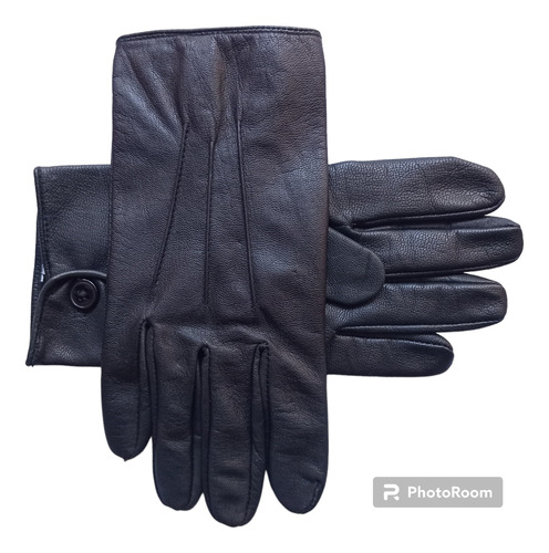 Guantes Negros Para Uniforme Militar. 