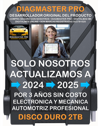 Pack Diagramas Automotrices Profesional + Completo + Actual