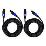 2 Cables De Audio Speakon A Speakon | 7,6m | Ignite Pro